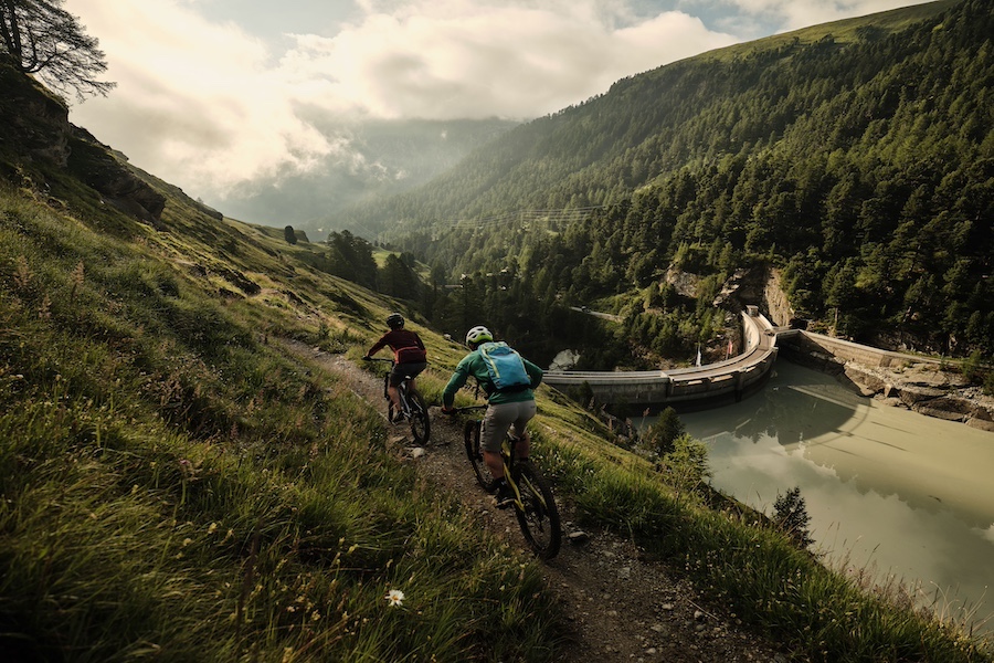 The biking trails of Zermatt are for everyone