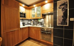 Haus-Armina-zermatt-apartment-Edward-fully-equipt-kitchen-stove-bakofen